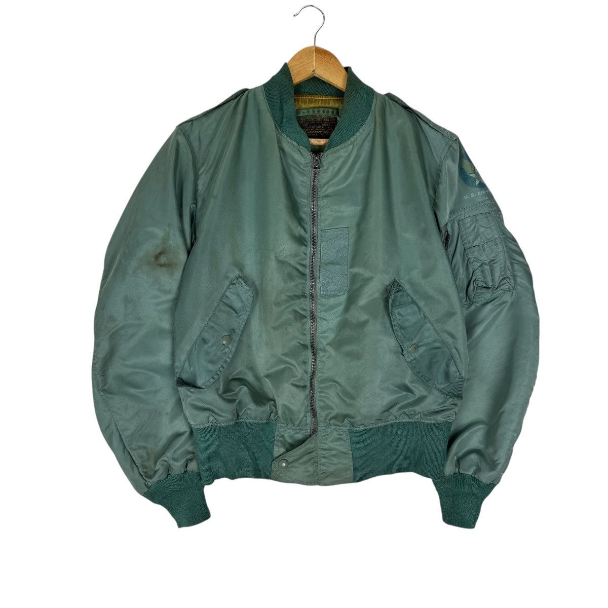 Hope ☀️HOPE MFG TYPE L2B USAF MA-1 FLYERS BOMBER JACKET Size US S / EU 44-46 / 1 - 4 Thumbnail