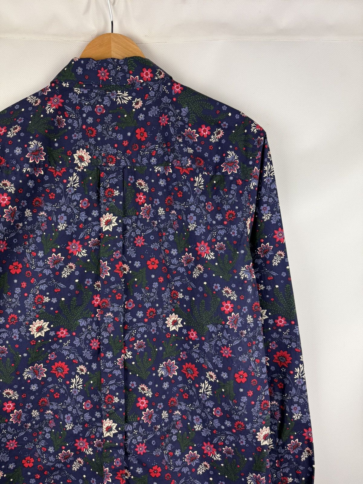 Pretty Green Pretty Green Floral Pattern Long Sleeve Button Up Shirt Size US S / EU 44-46 / 1 - 20 Thumbnail
