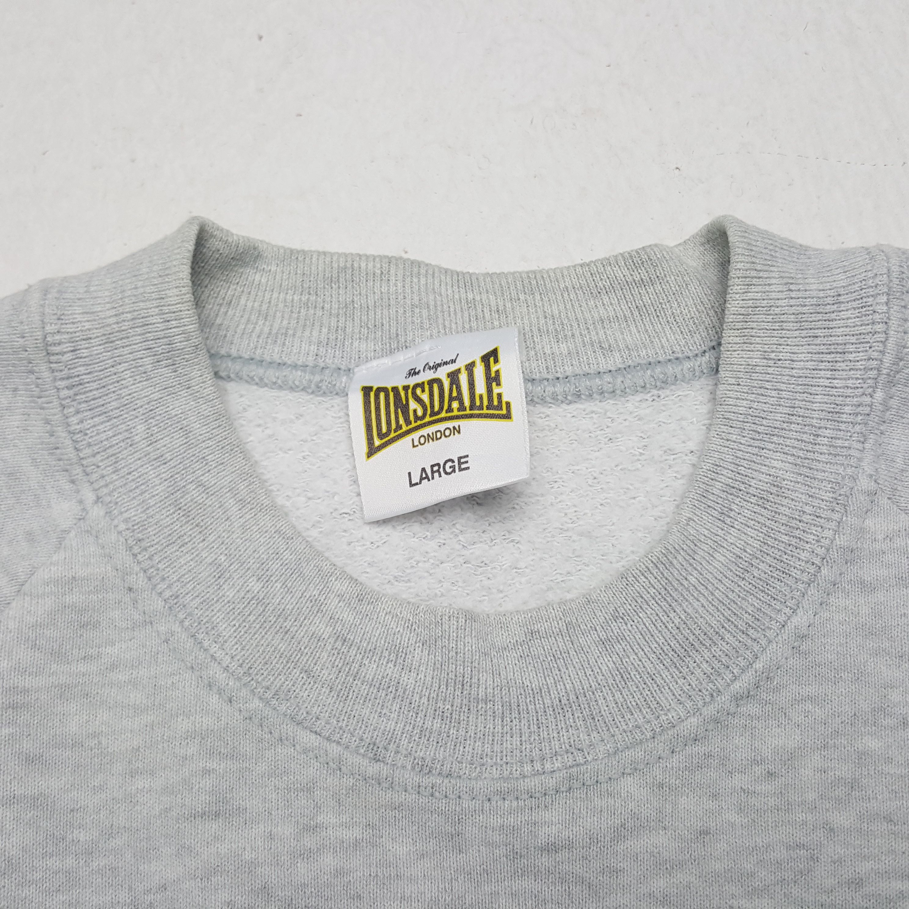 Lonsdale × Vintage Vintage Lonsdale London Sweatshirt Size US L / EU 52-54 / 3 - 4 Thumbnail