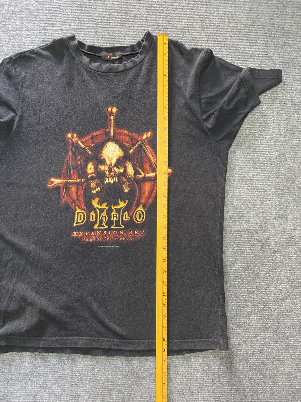 Vintage Vintage Diablo II Lord of Destruction Video Game T-Shirt Size US L / EU 52-54 / 3 - 5 Thumbnail
