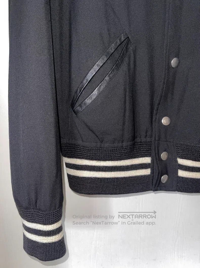Saint Laurent Paris Saint Laurent Paris Black Leather Patch Black Samurai Base Size US M / EU 48-50 / 2 - 6 Thumbnail