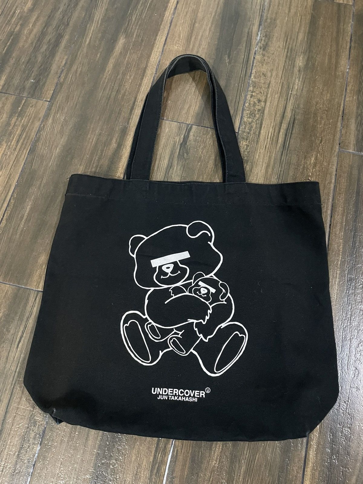 Undercover Sun Faded Undercover bear printed tote bag Size ONE SIZE - 5 Thumbnail