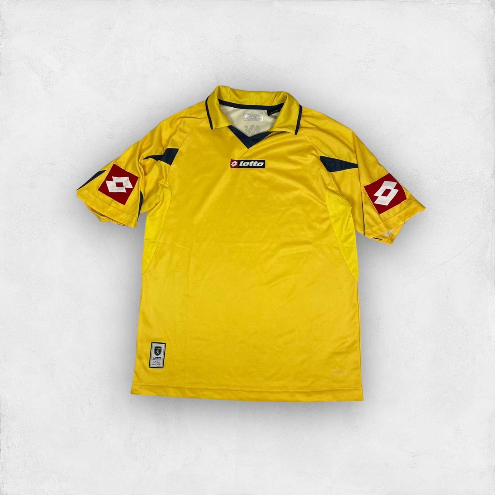 Maillot De Foot Vintage Fc Sochaux Montbeliard N 9 Adam 2004 2005