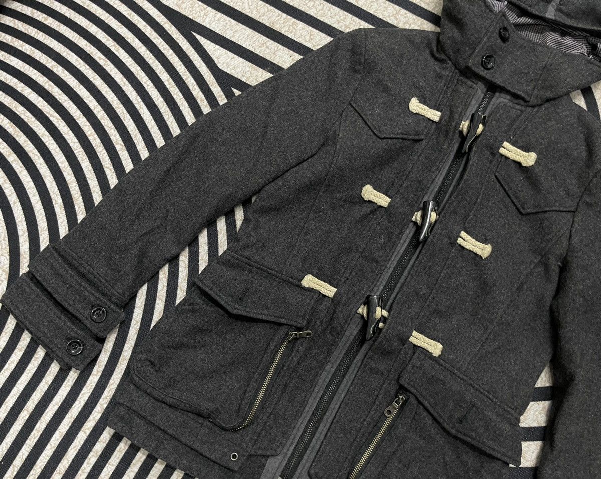 PPFM 2000s PPFM WOOL HOODIE JACKET PUNK STYLE Size US S / EU 44-46 / 1 - 5 Thumbnail