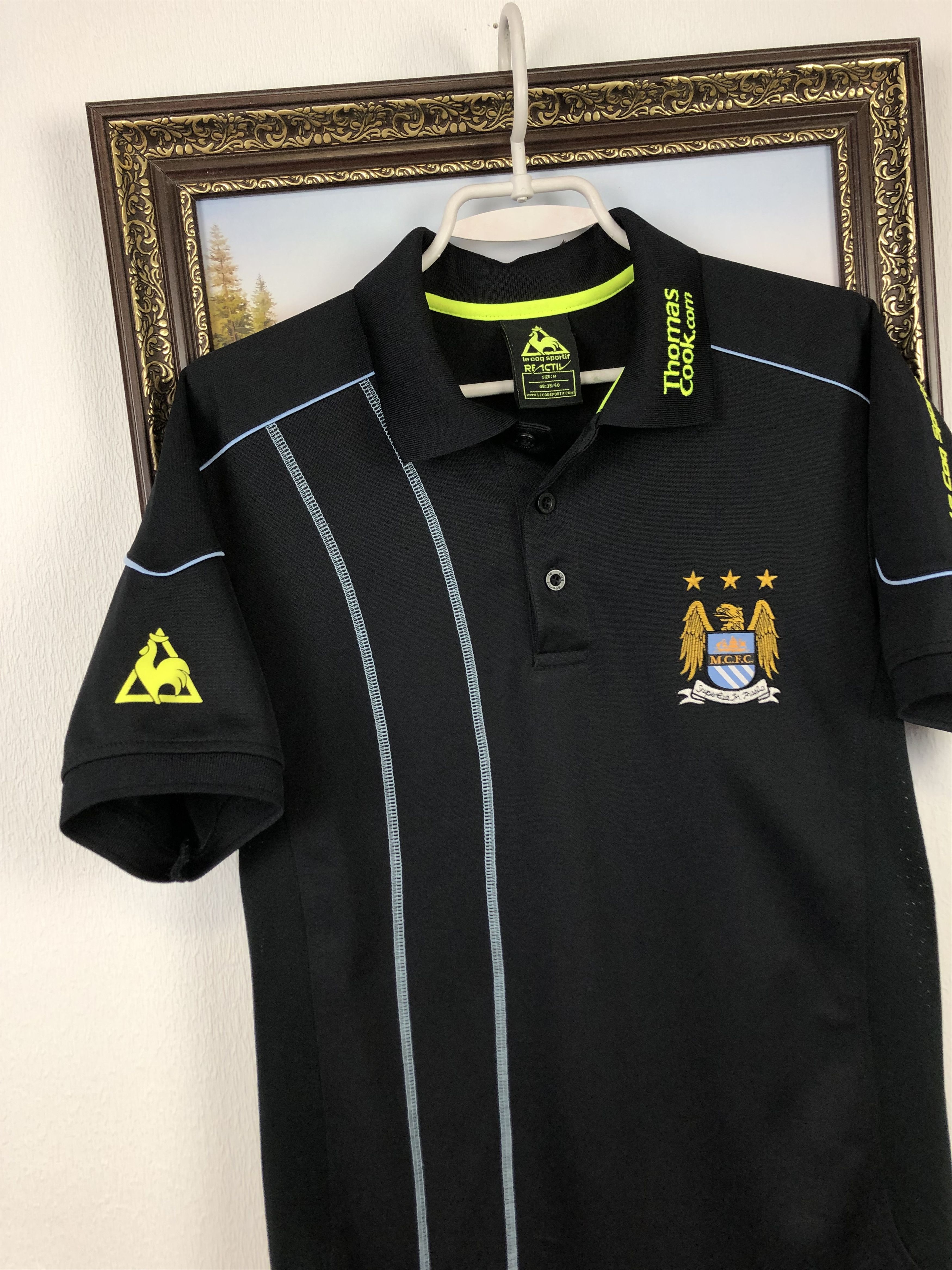 Vintage Vintage Manchester City Football Shirt Soccer Train Jersey Size US M / EU 48-50 / 2 - 3 Thumbnail