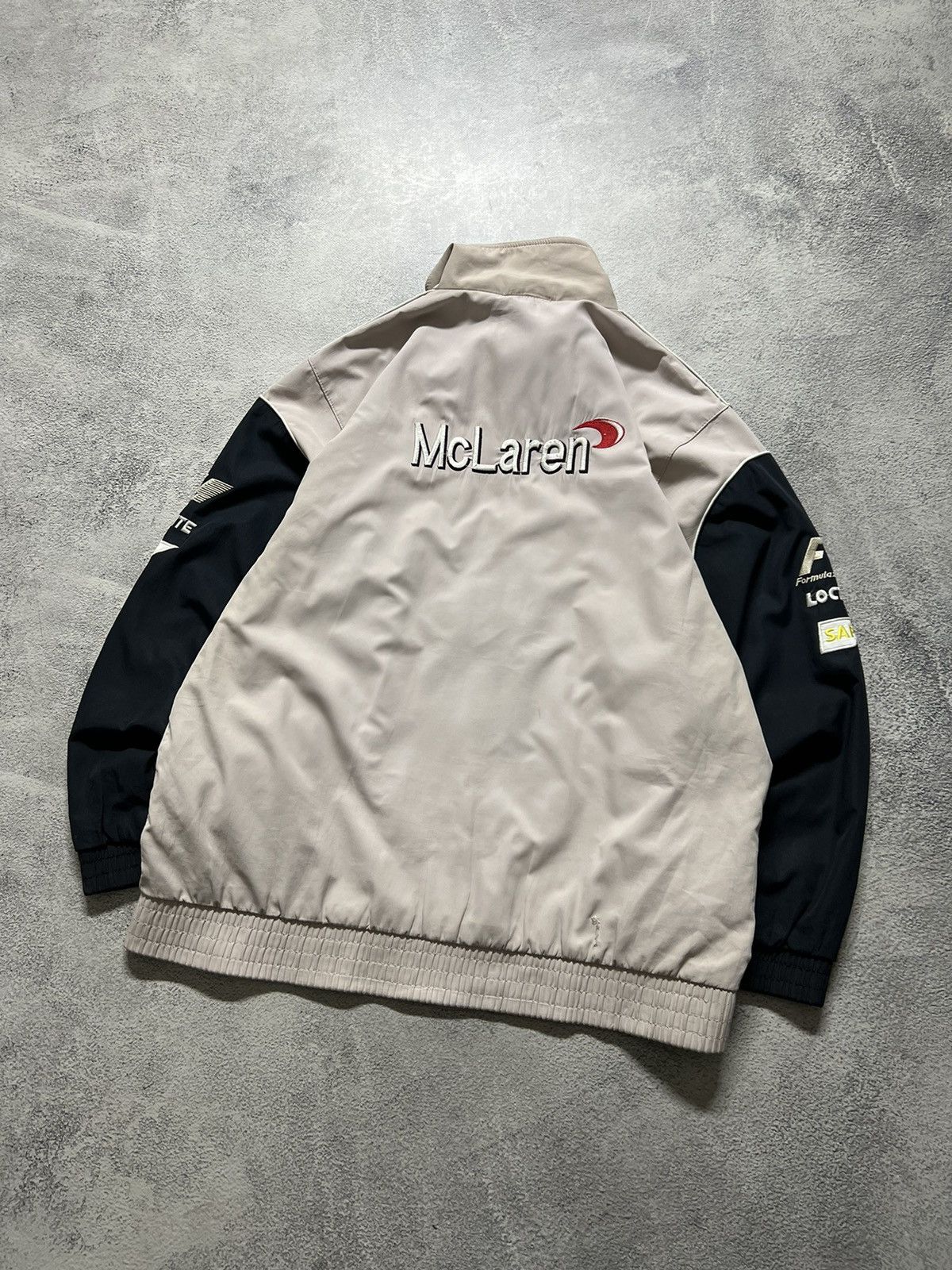 Mercedes-Benz Vintage Y2k Mercedes Benz McLaren Warsteiner Racing Bomber Size US S / EU 44-46 / 1 - 10 Thumbnail