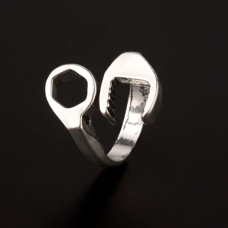 Vintage Retro Wrench Ring Size ONE SIZE - 2 Thumbnail