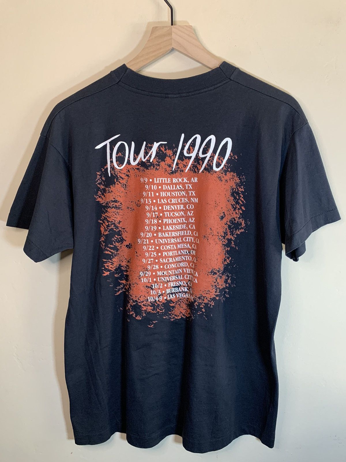 Band Tees × Vintage *RARE* Vintage 1990 Highwaymen Tour Screen Stars Band Shirt Size US XL / EU 56 / 4 - 2 Thumbnail