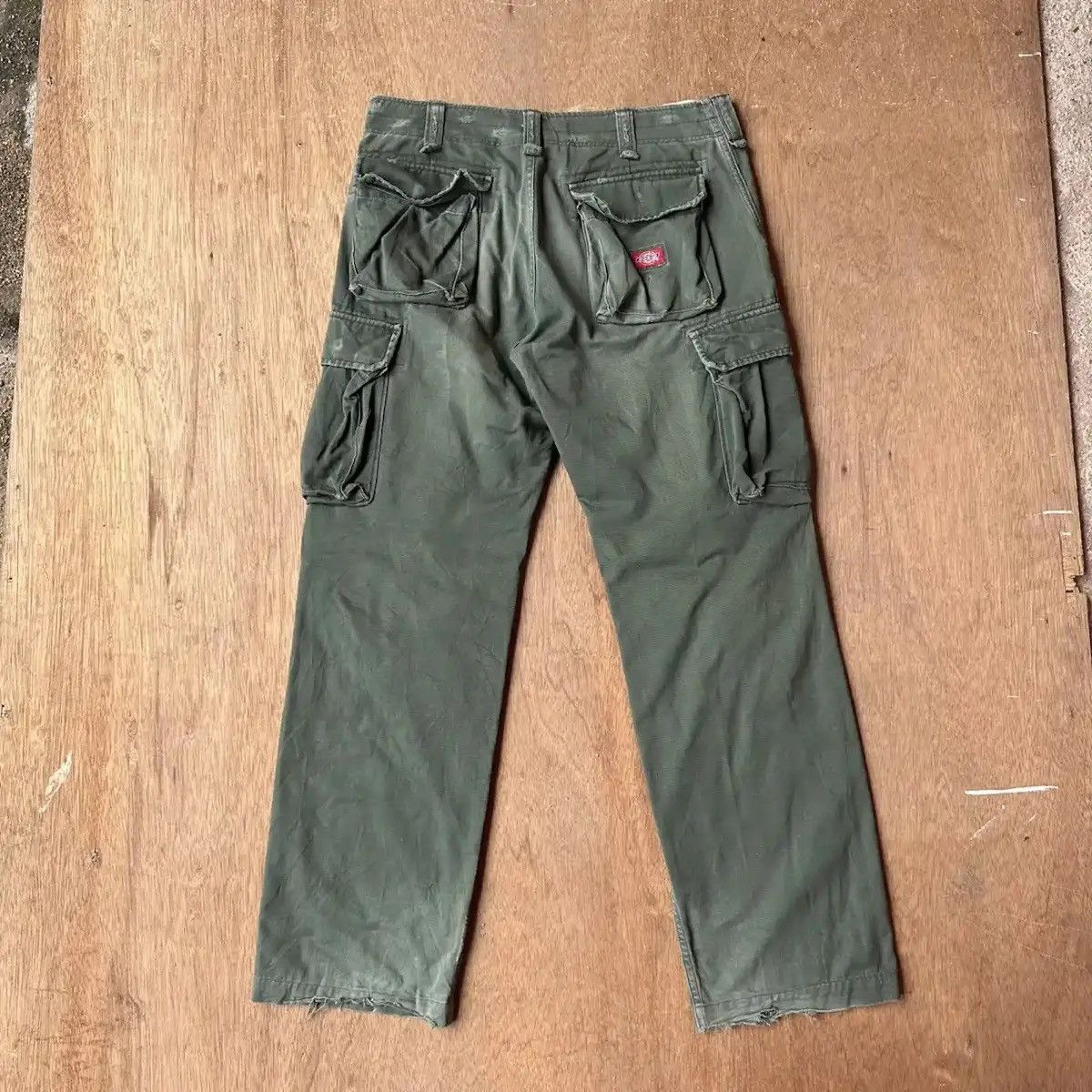 Dickies W33 L31 🔥VINTAGE DICKIES TACTICAL WORKWEAR DISTRESSED CARGO Size US 33 - 9 Thumbnail