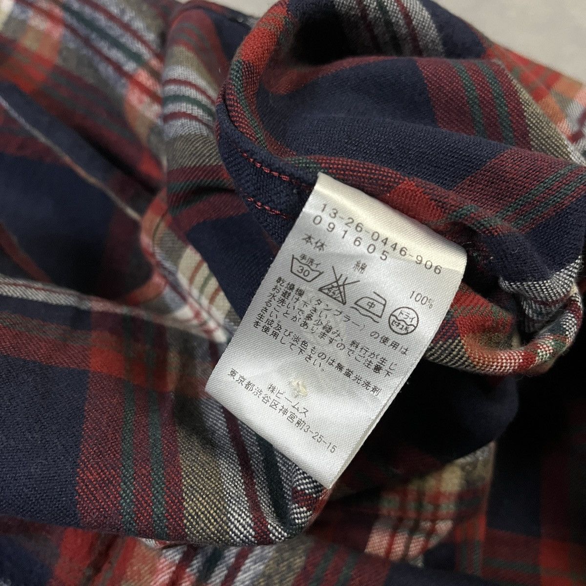 Beams Plus 2000s BEAMS - Flannel Tunic Exclusive Fabric Size S / US 4 / IT 40 - 5 Thumbnail