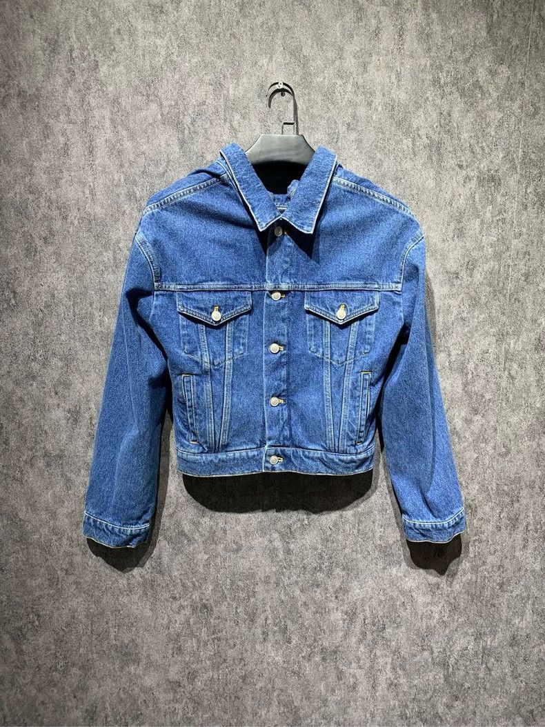 Balenciaga Balenciaga Blue simple denim jacket 2503-Nextarrow Size XS / US 0-2 / IT 36-38 - 1 Thumbnail