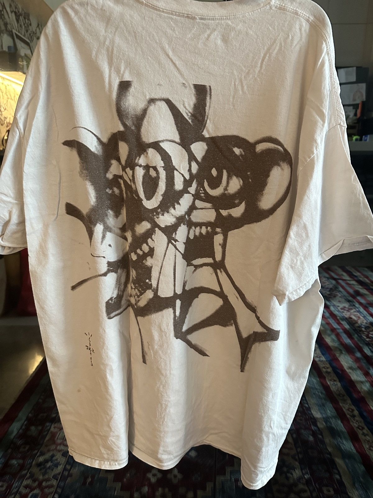 Travis Scott Travis Scott x George Condo Portrait Tee Size US XL / EU 56 / 4 - 4 Thumbnail