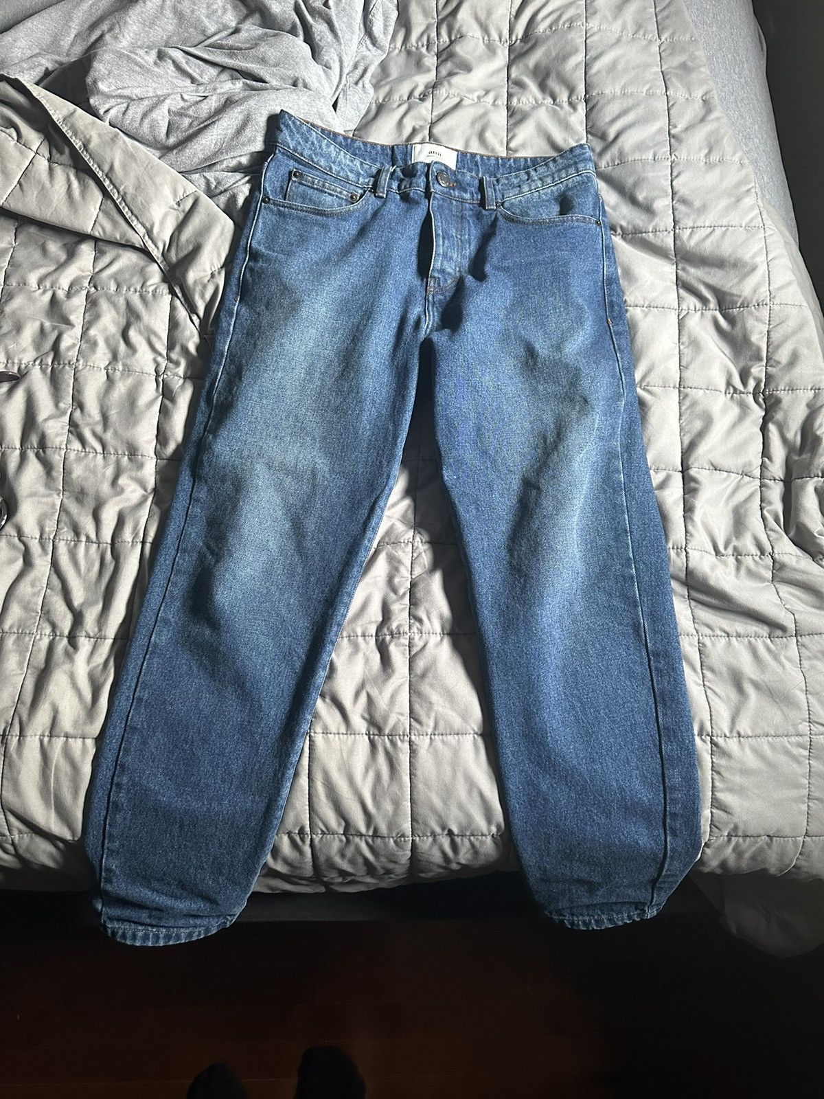 AMI AMI Paris Blue Tapered Jeans Size US 30 / EU 46 - 1 Thumbnail