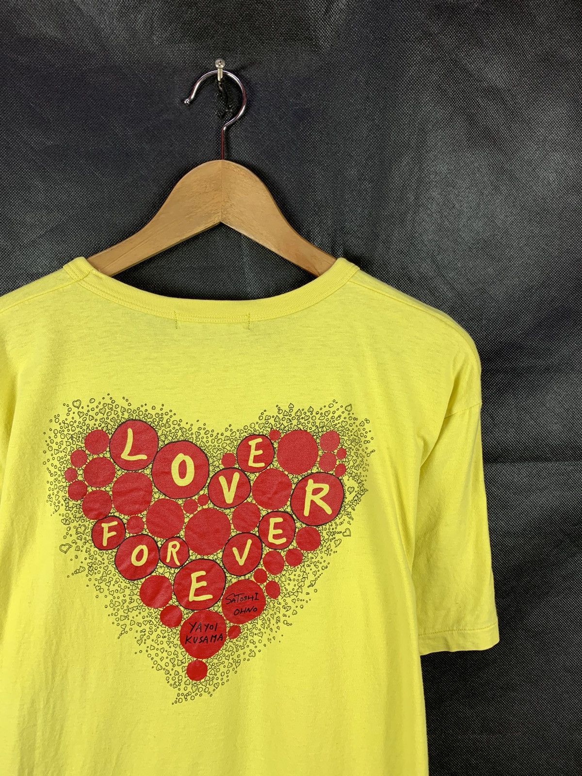 Japanese Brand Steals! 24 Hour Television Yayoi Kusama Love Art Tee Size US M / EU 48-50 / 2 - 6 Thumbnail