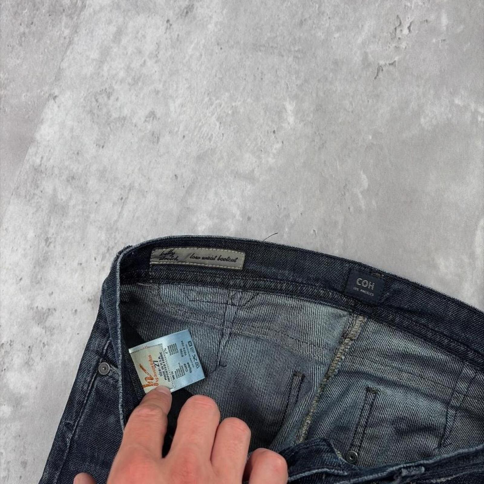 Citizens Of Humanity Y2K Citizens Of Humanity Grunge Gothic Bootcut Denim Jeans Size 27" / US 4 / IT 40 - 5 Thumbnail