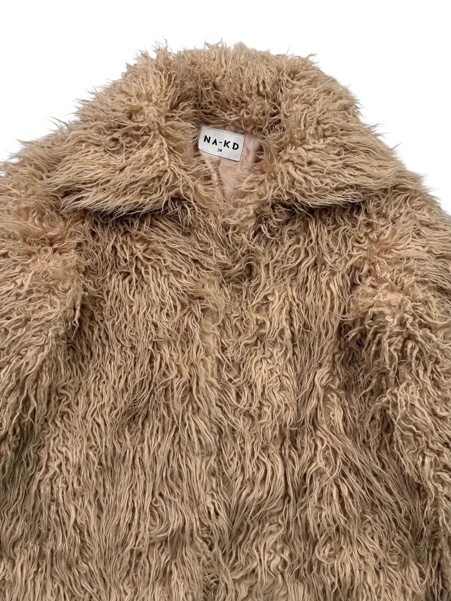 Japanese Brand 00's Faux Fur Jacket (V386) Size S / US 4 / IT 40 - 2 Thumbnail