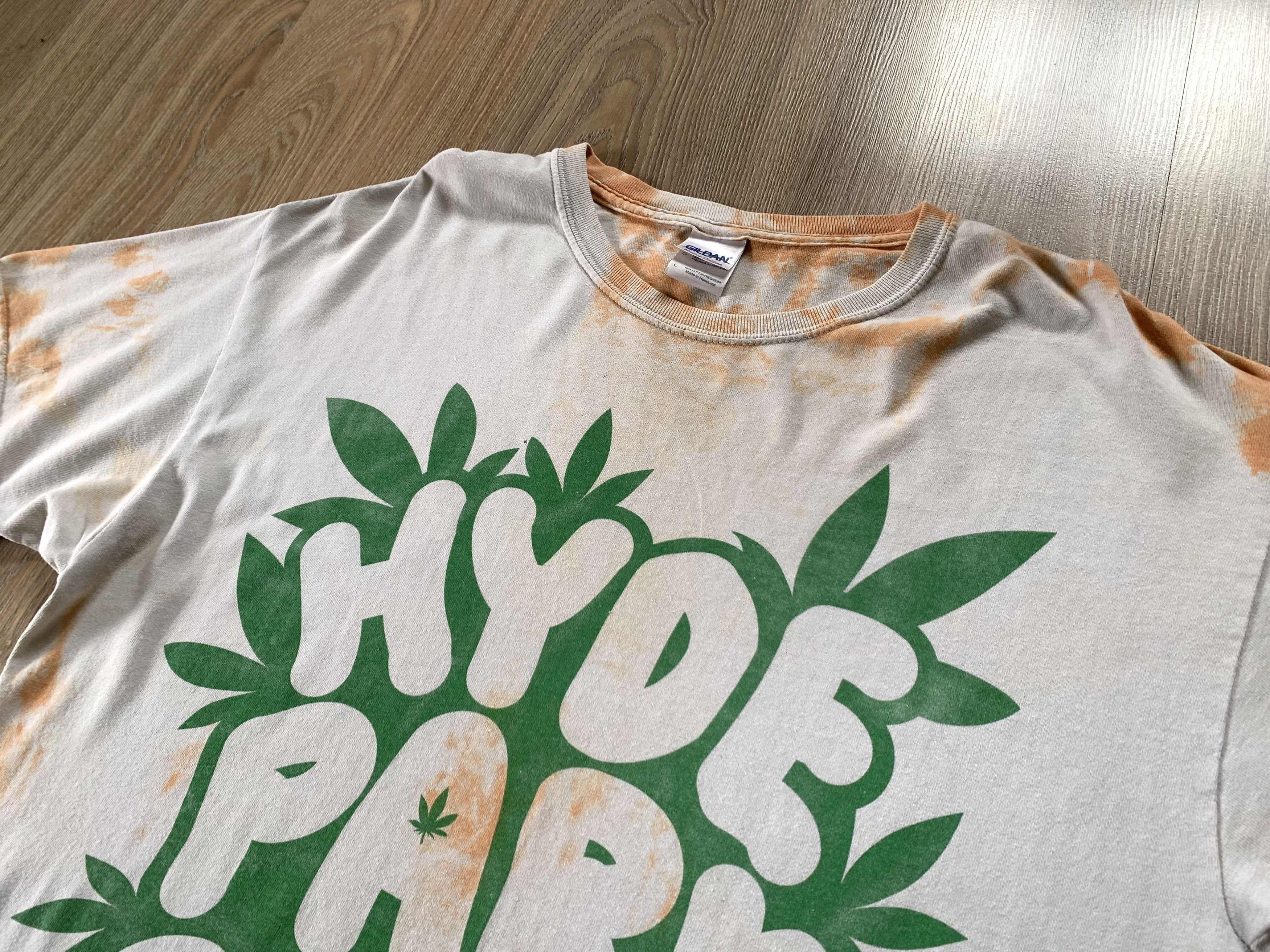 Gildan Gildan Vintage Hyde Park Weed 2013 4 20 Printed T-Shirt Size US L / EU 52-54 / 3 - 4 Thumbnail