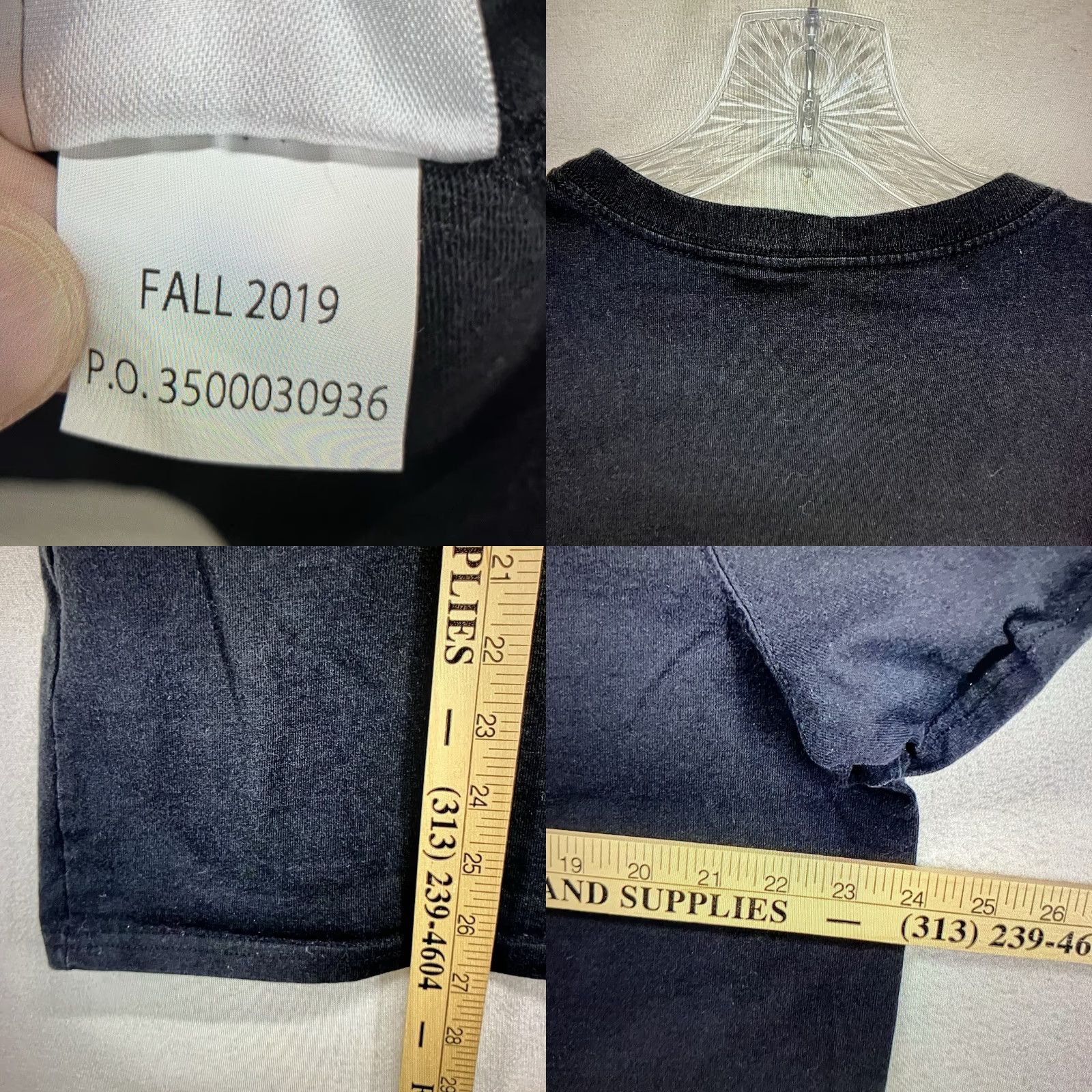 Carhartt VINTAGE Carhartt Women's T Shirt Short Sleeve Black Logo Pocket Plus Size 1X Cotton Casual Workwear Size XL / US 12-14 / IT 48-50 - 8 Thumbnail