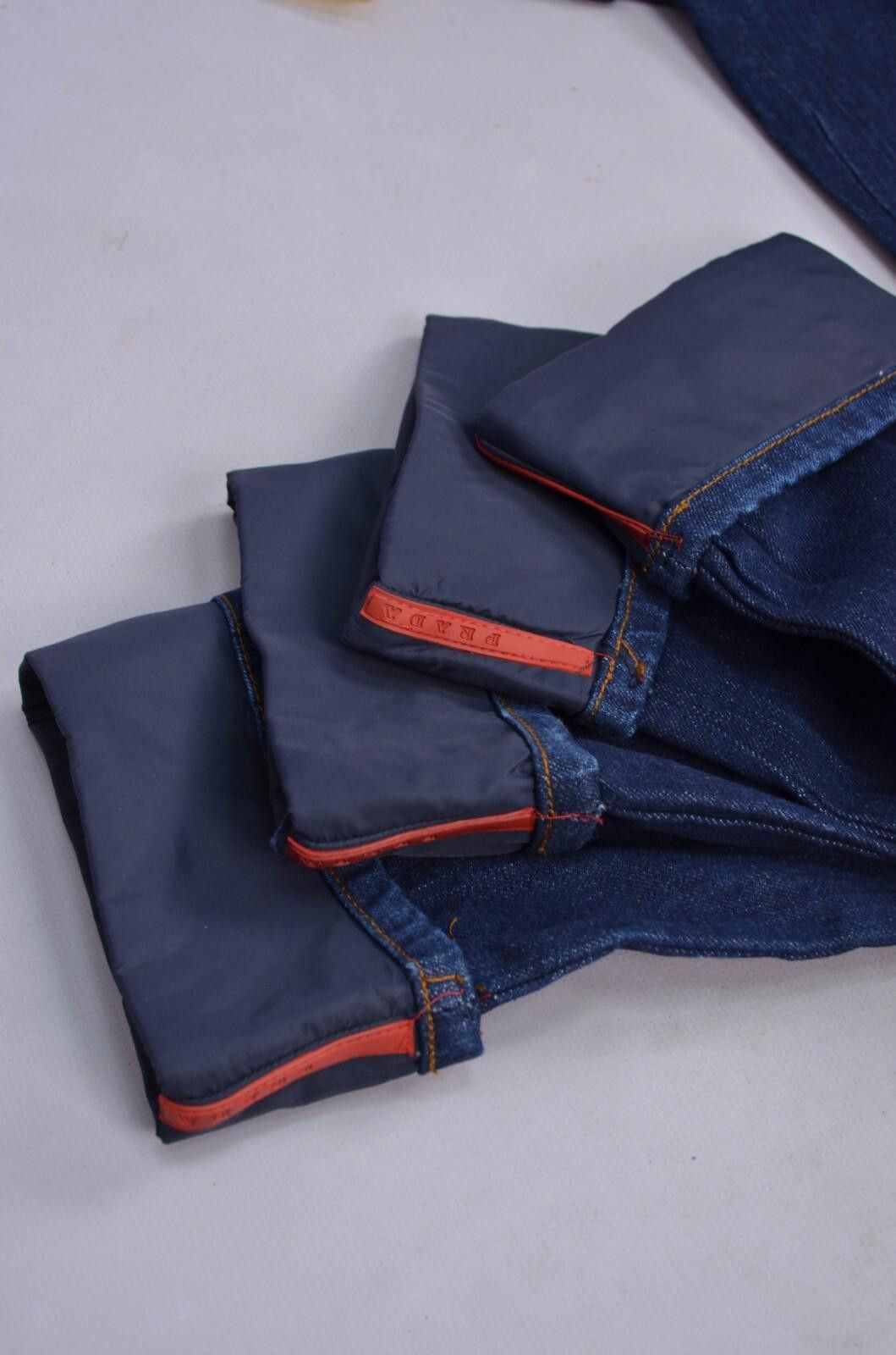 Prada Prada Denim Womens Jeans Red Tab Nylon Size IT 40, 42 Size 28" / US 6 / IT 42 - 1 Thumbnail