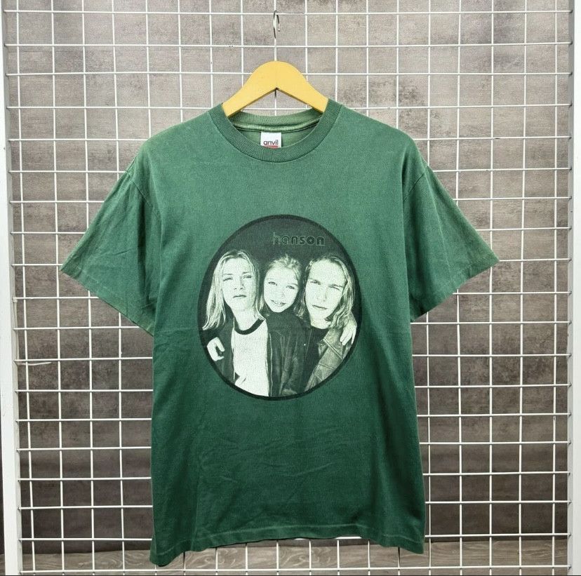 Band Tees VTG HANSON 1992 PHOTO TEES Size US L / EU 52-54 / 3 - 1 Thumbnail