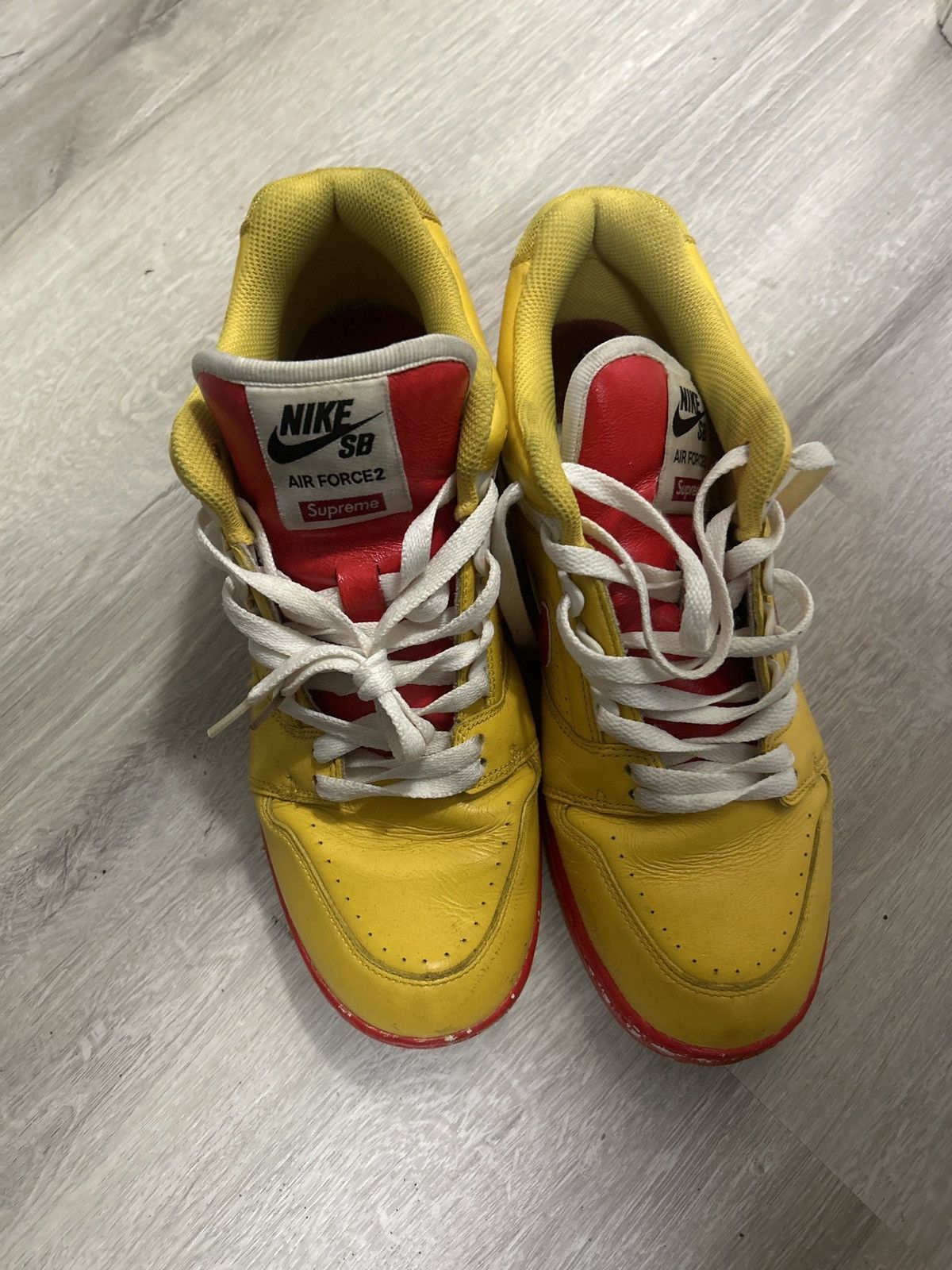 Supreme Nike SB supreme air forces Size US 10 / EU 43 - 4 Thumbnail