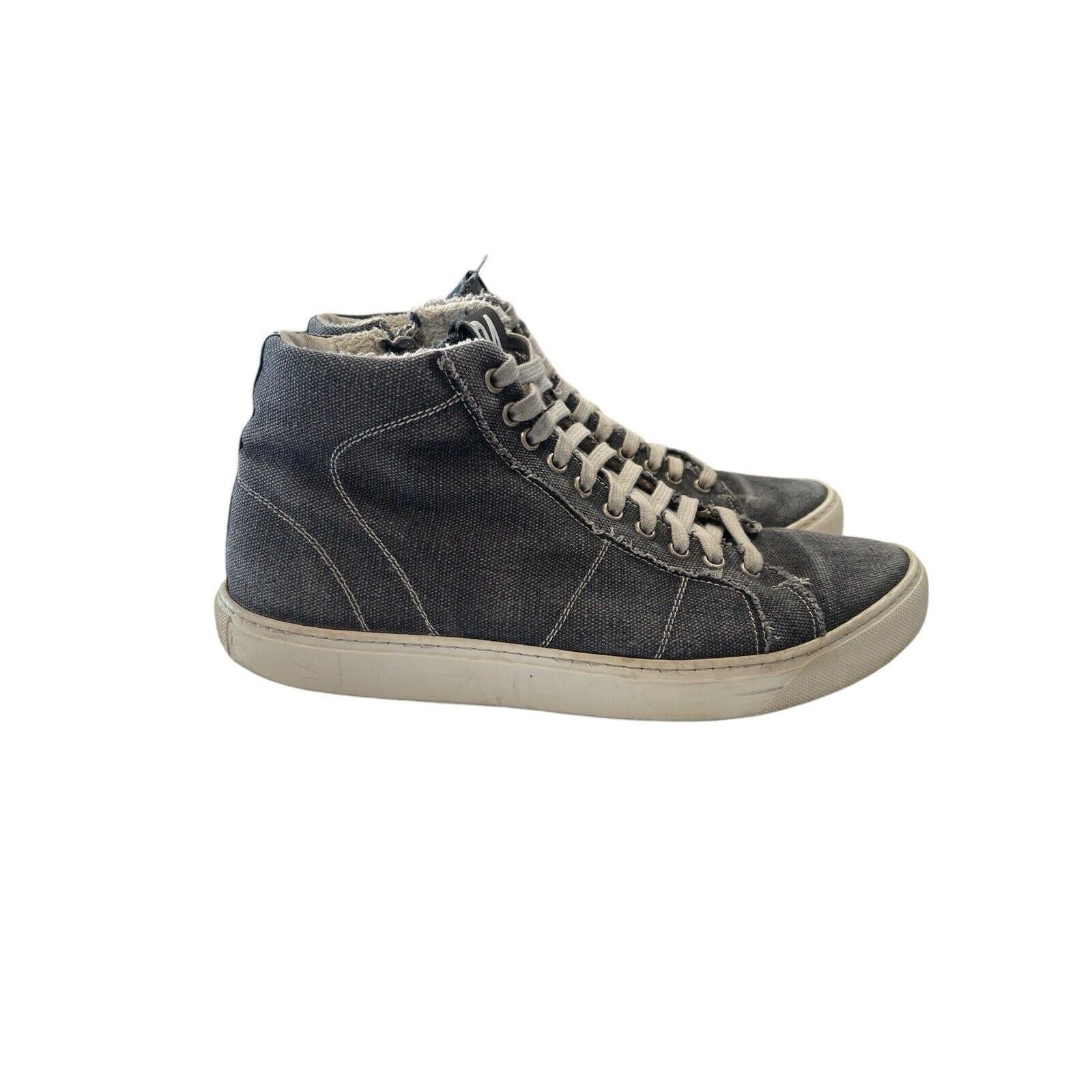 P448 P448 Star High Top Denim Skate Sneakers Original Retail $320 Size US 9 / EU 42 - 12 Thumbnail