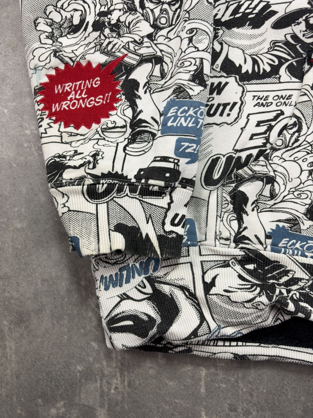 Ecko Unltd. Ecko Unltd. Comic Book Grafitti AOP Baggy Zip Hoodie XXL Size US XXL / EU 58 / 5 - 4 Thumbnail