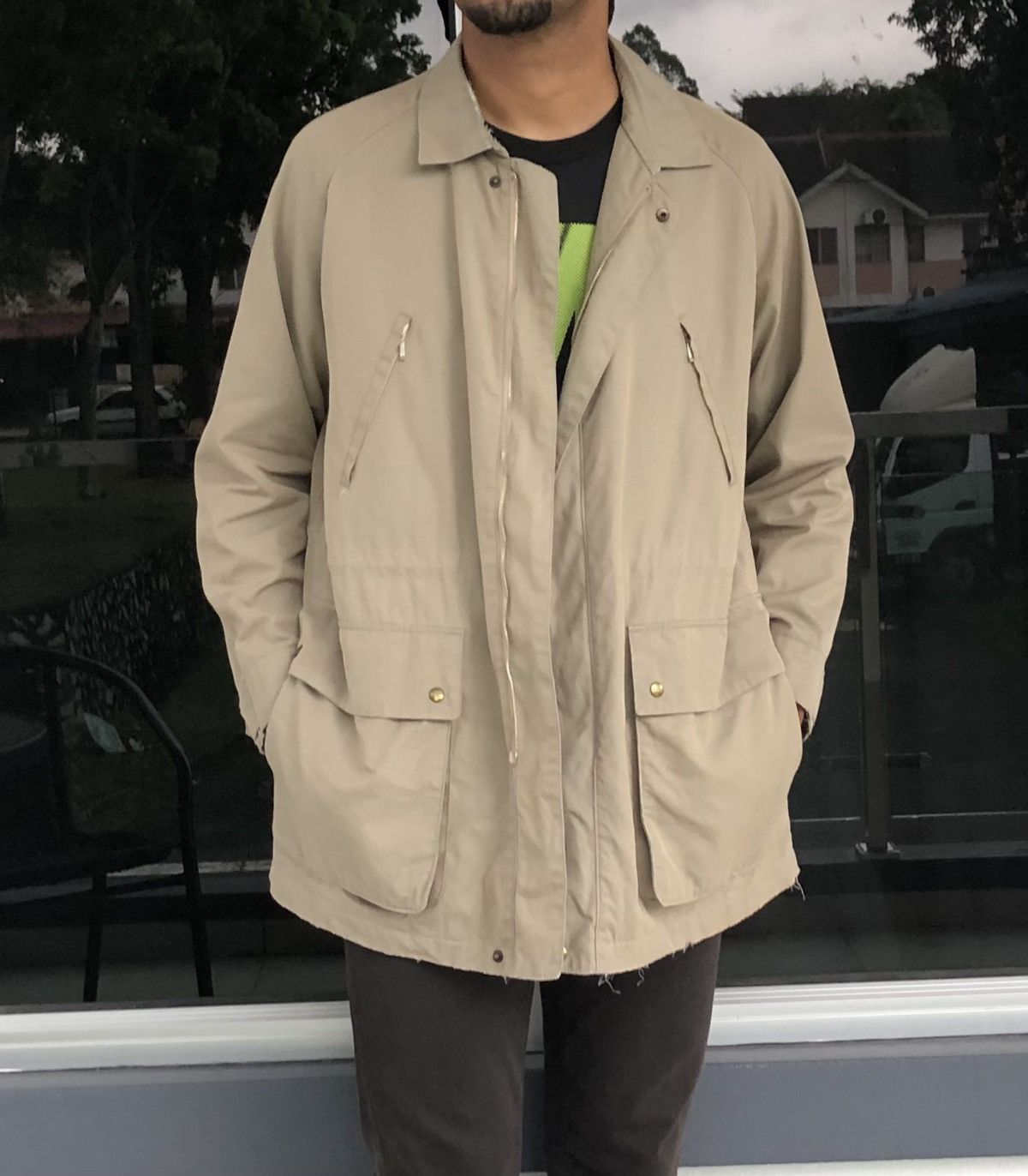 Burberry Vintage Burberrys Lined Novacheck THRASHED Coat Jacket Size US M / EU 48-50 / 2 - 6 Thumbnail
