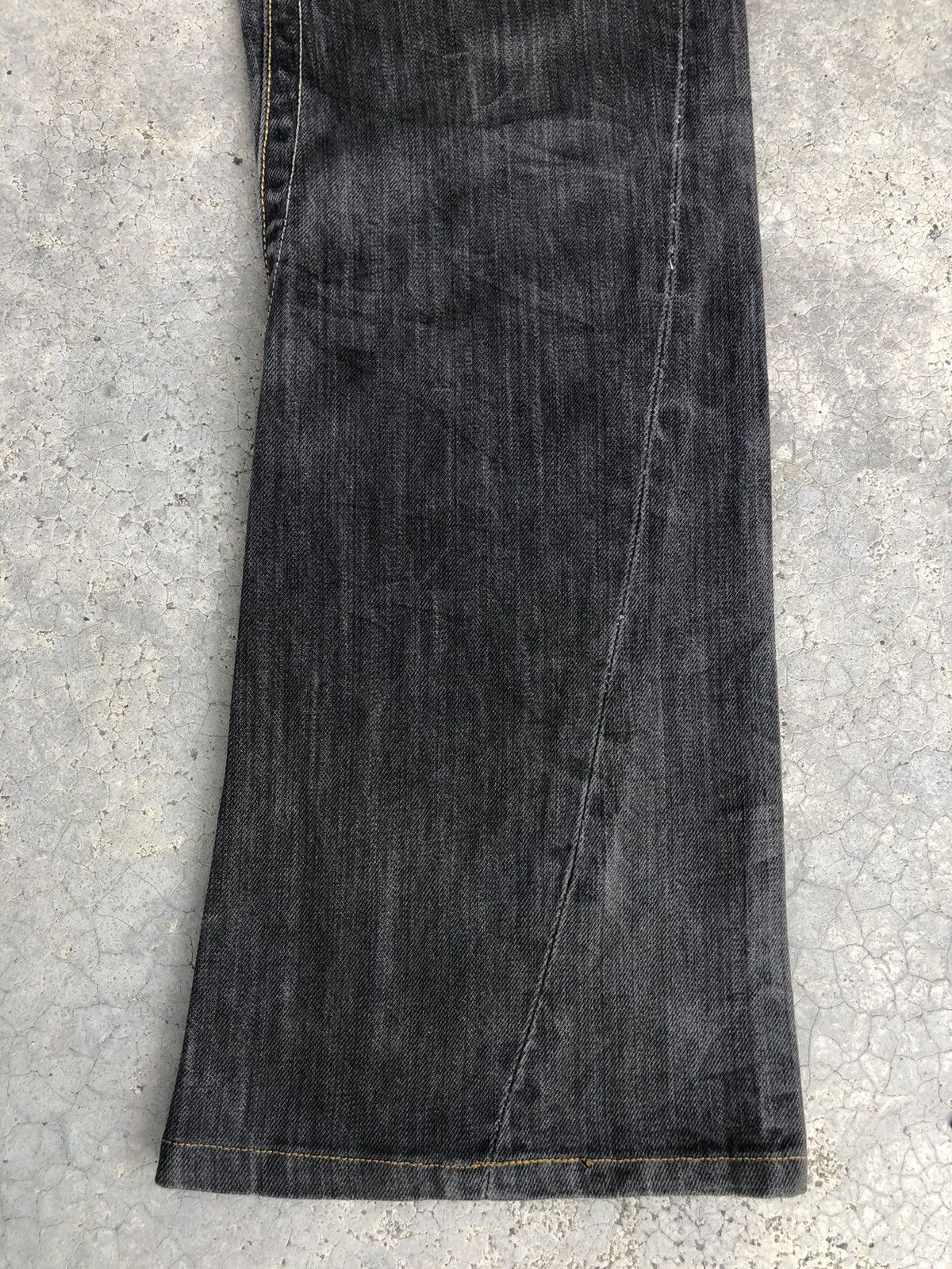 Japanese Brand Japanese Grancasa Flared Jeans Distressed Jeans Size US 31 - 7 Thumbnail