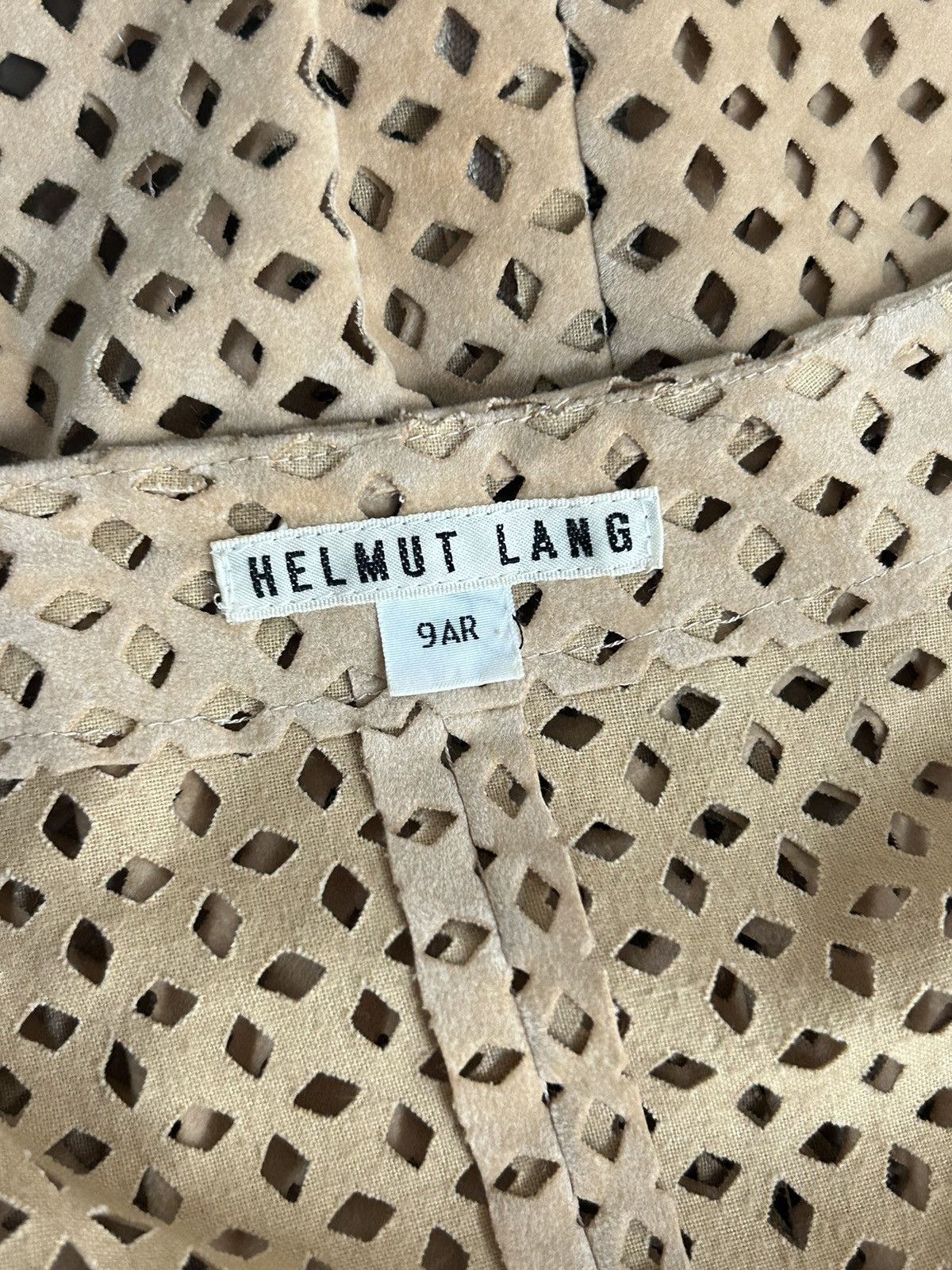 Helmut Lang AW91 Laser Cut Vest Dress Size M / US 6-8 / IT 42-44 - 4 Thumbnail