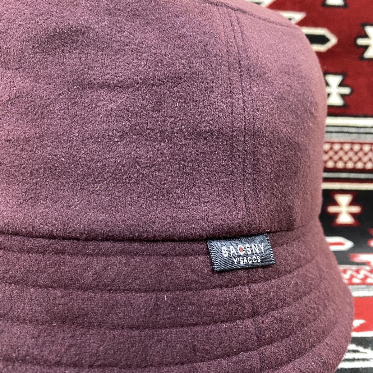 Y's × Yohji Yamamoto SACSNY Bucket Hat by Y’SACCS Size ONE SIZE - 4 Thumbnail