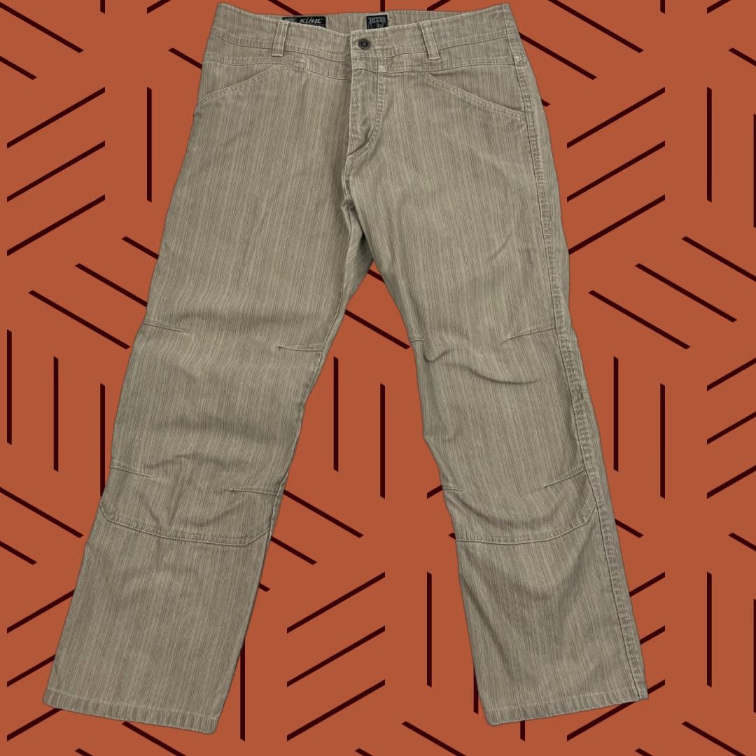 Vintage Kuhl Crag Series Pants Mens 34x28 Brown Durable Canvas Hiking Gorpcore Shirt? Size US 34 / EU 50 - 1 Thumbnail