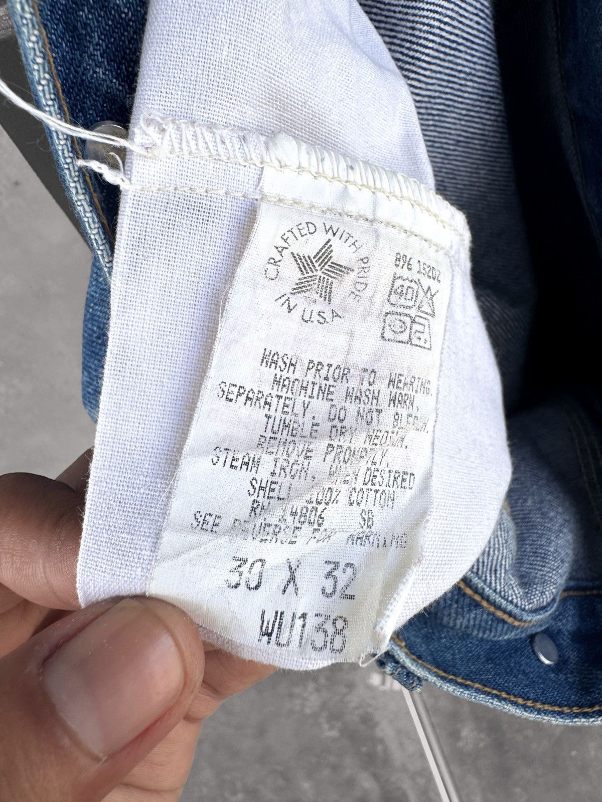 Carhartt Vintage Carhartt Double Knee Faded Blue Denim Jeans Pants Size US 30 / EU 46 - 12 Thumbnail