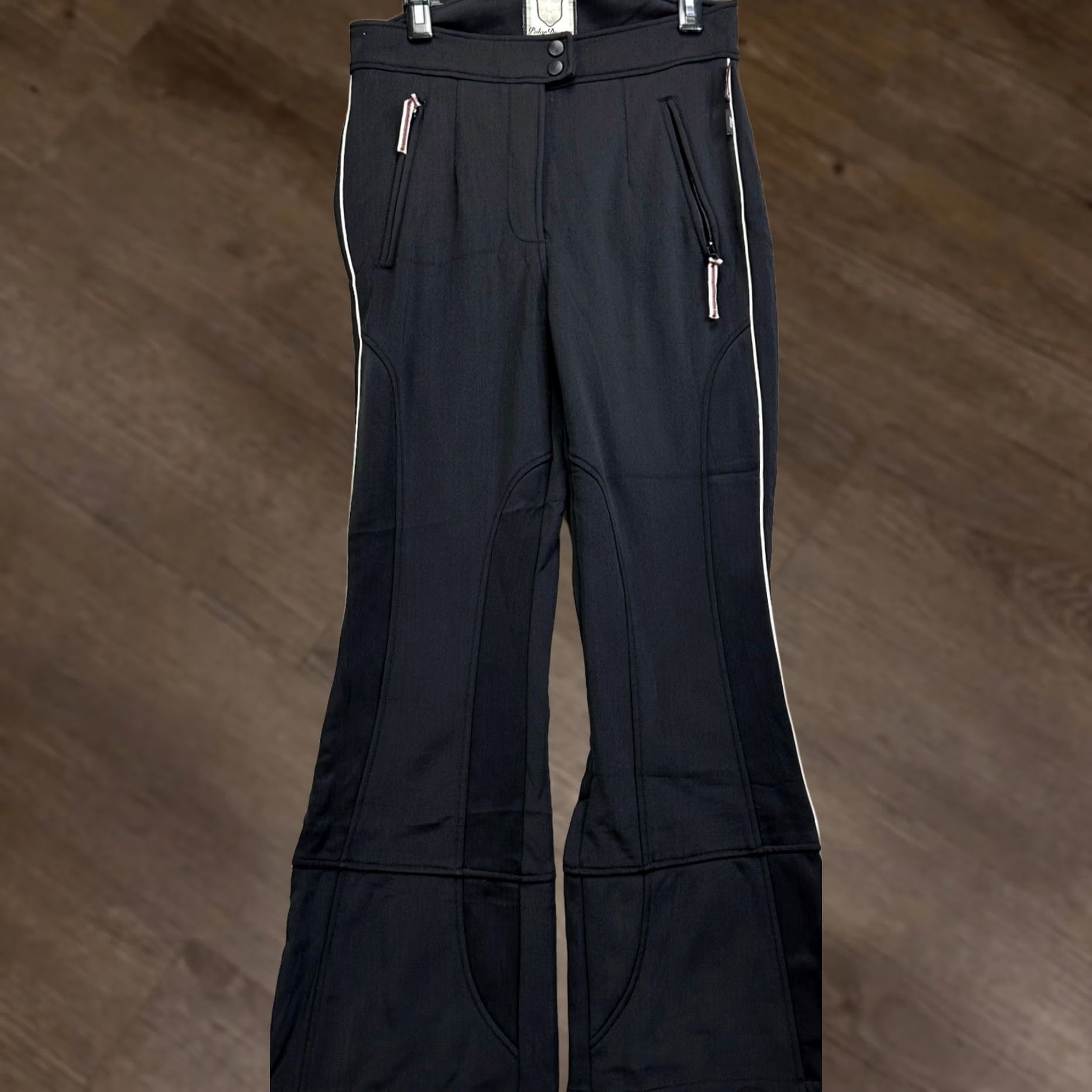 Vintage VINTAGE Polar Dream Pants Womens 10-12 Black Ski Nylon Spandex Wide-Leg Outdoor Winter Adult Womens Size 32" / US 10 / IT 46 - 1 Thumbnail