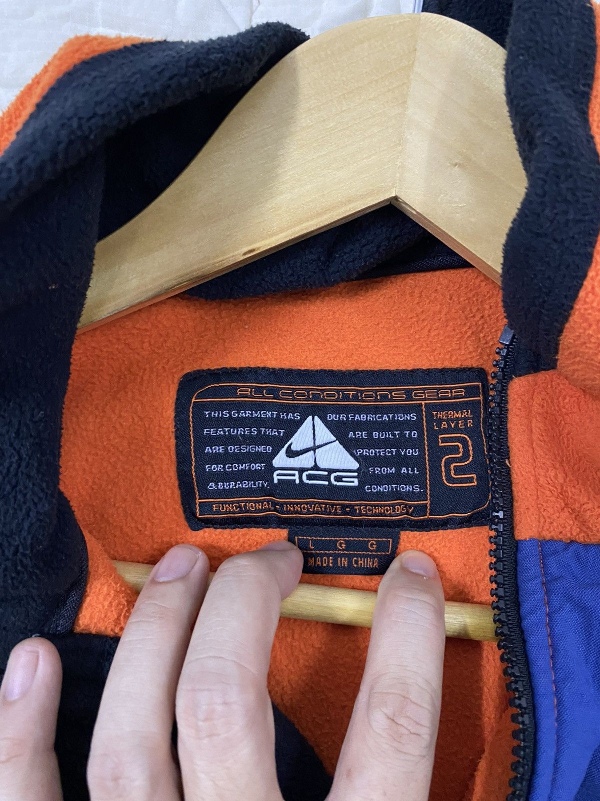 Nike ACG Vintage 90s Nike ACG Logo Multicolour Embroidered Jacket | L Size US L / EU 52-54 / 3 - 3 Thumbnail