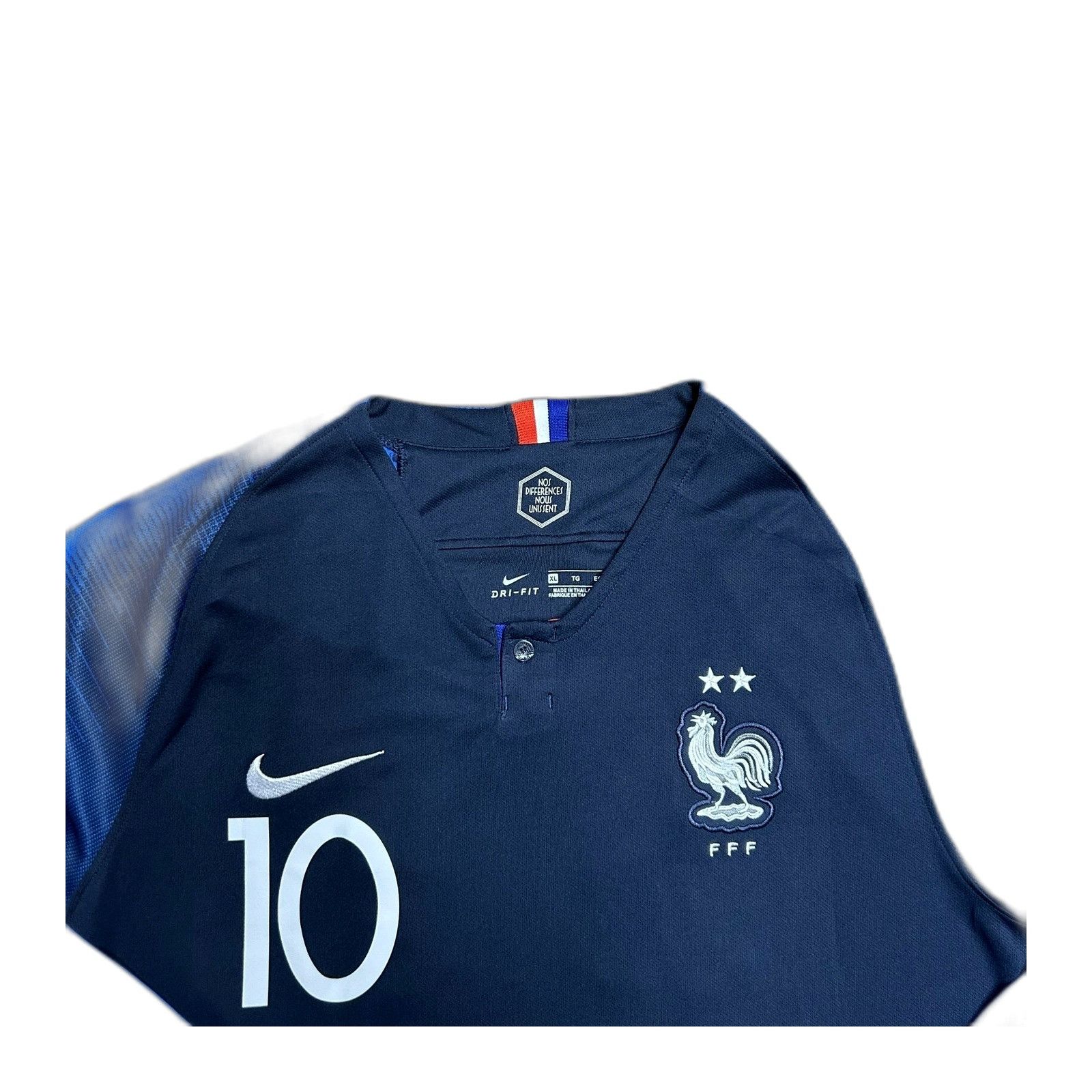 Nike Nike France National Team Soccer Kylian Mbappe World Cup Jer Size US L / EU 52-54 / 3 - 2 Thumbnail