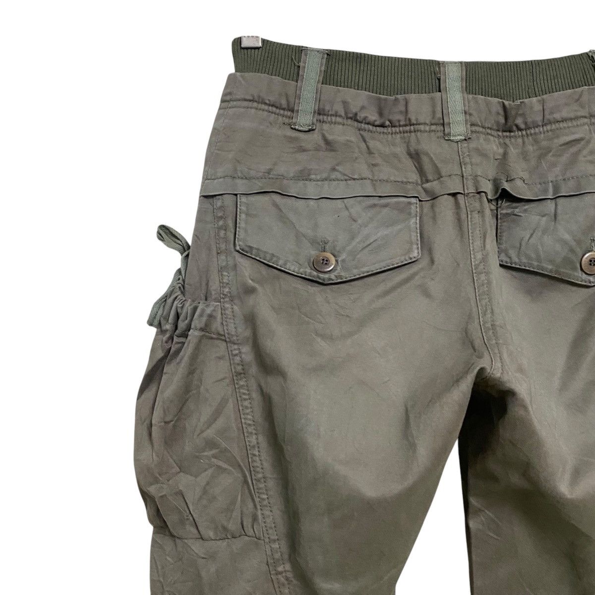 Le Grande Bleu (L.G.B.) Codes Combine Military Cargo Pants Size 28" / US 6 / IT 42 - 13 Thumbnail