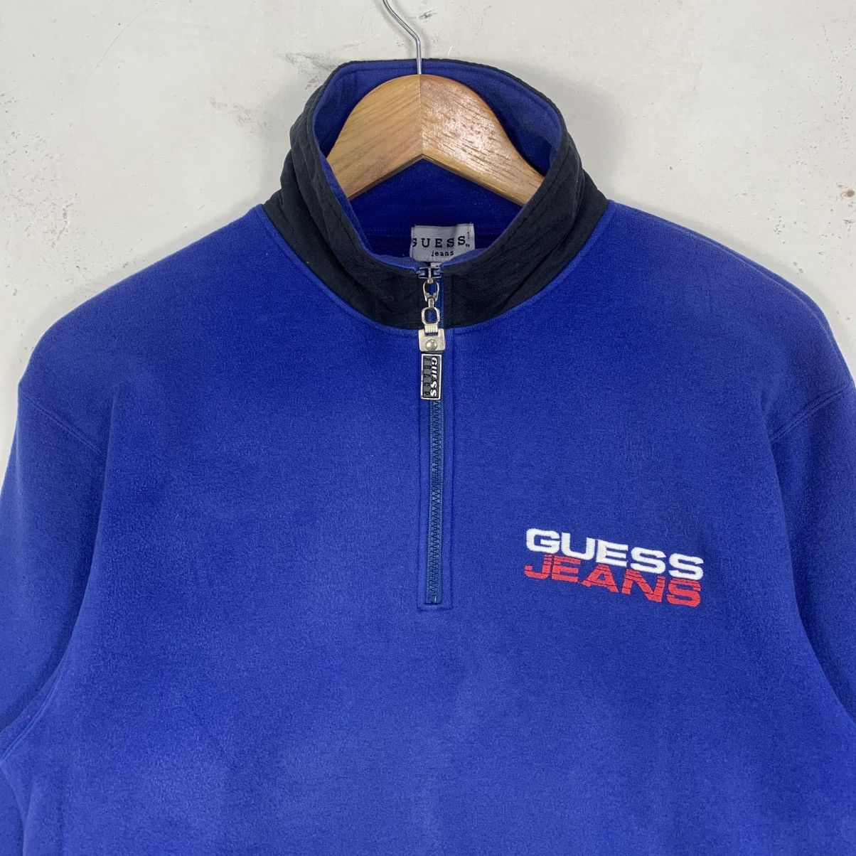 Guess Vintage Guess Jeans Outdoor JapaneseBrand Fleece Sweatshirt Size US M / EU 48-50 / 2 - 3 Thumbnail