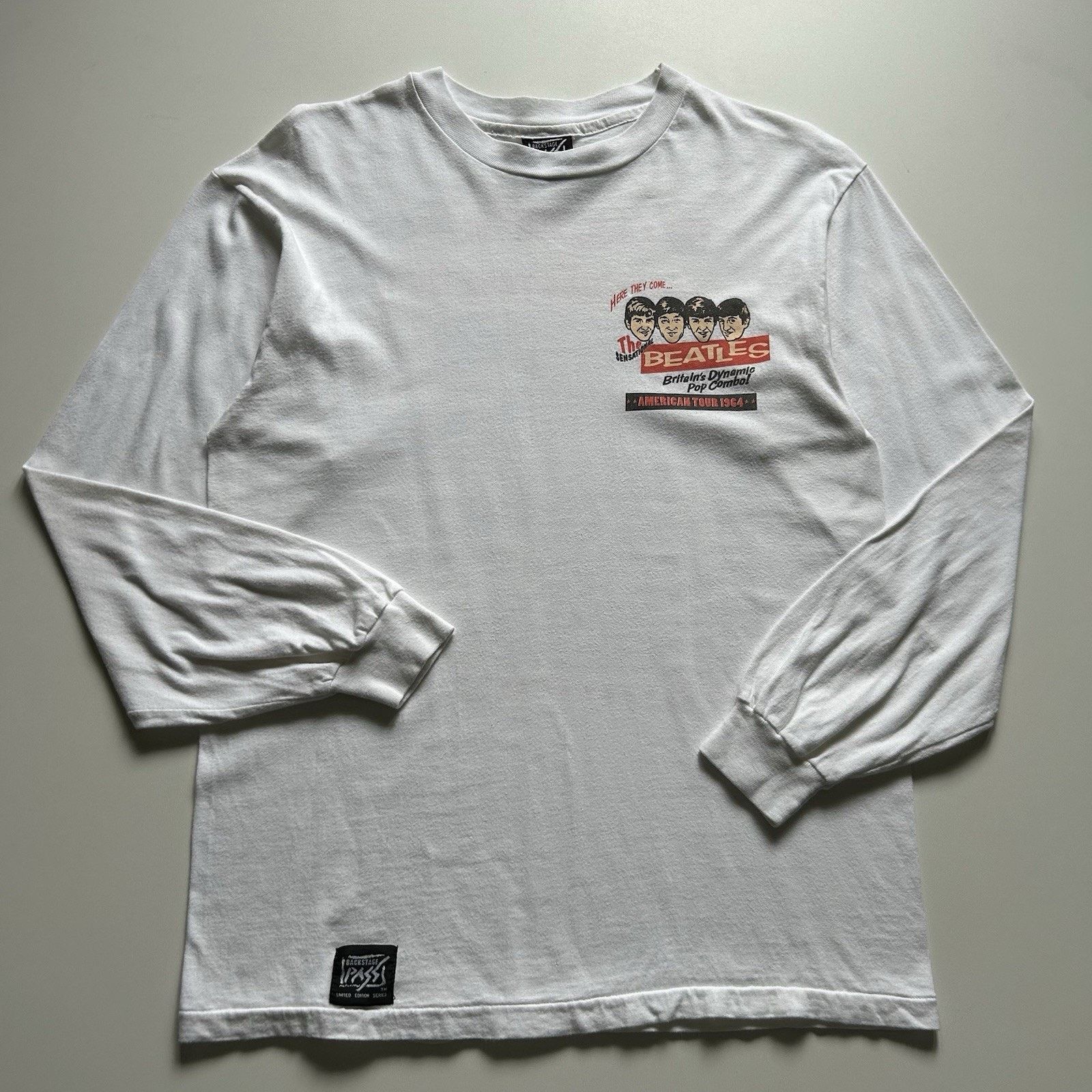 Versus Versace × Vintage VERSACE BRUCE WEBER PHOTO LONG-SLEEVE TEE