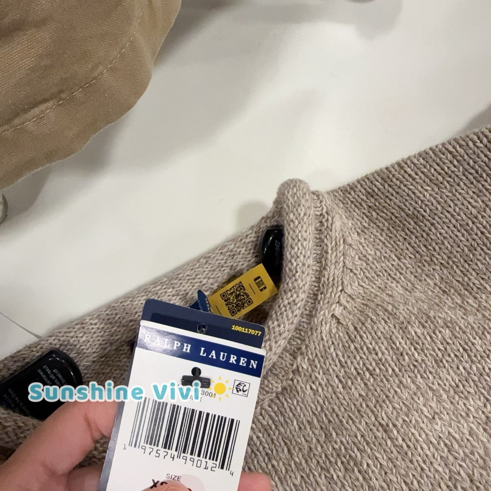 Ralph Lauren Purple Label NWT Ralph Lauren Woman Polo Bear Cotton Roll-Neck Jumper Size US M / EU 48-50 / 2 - 4 Thumbnail
