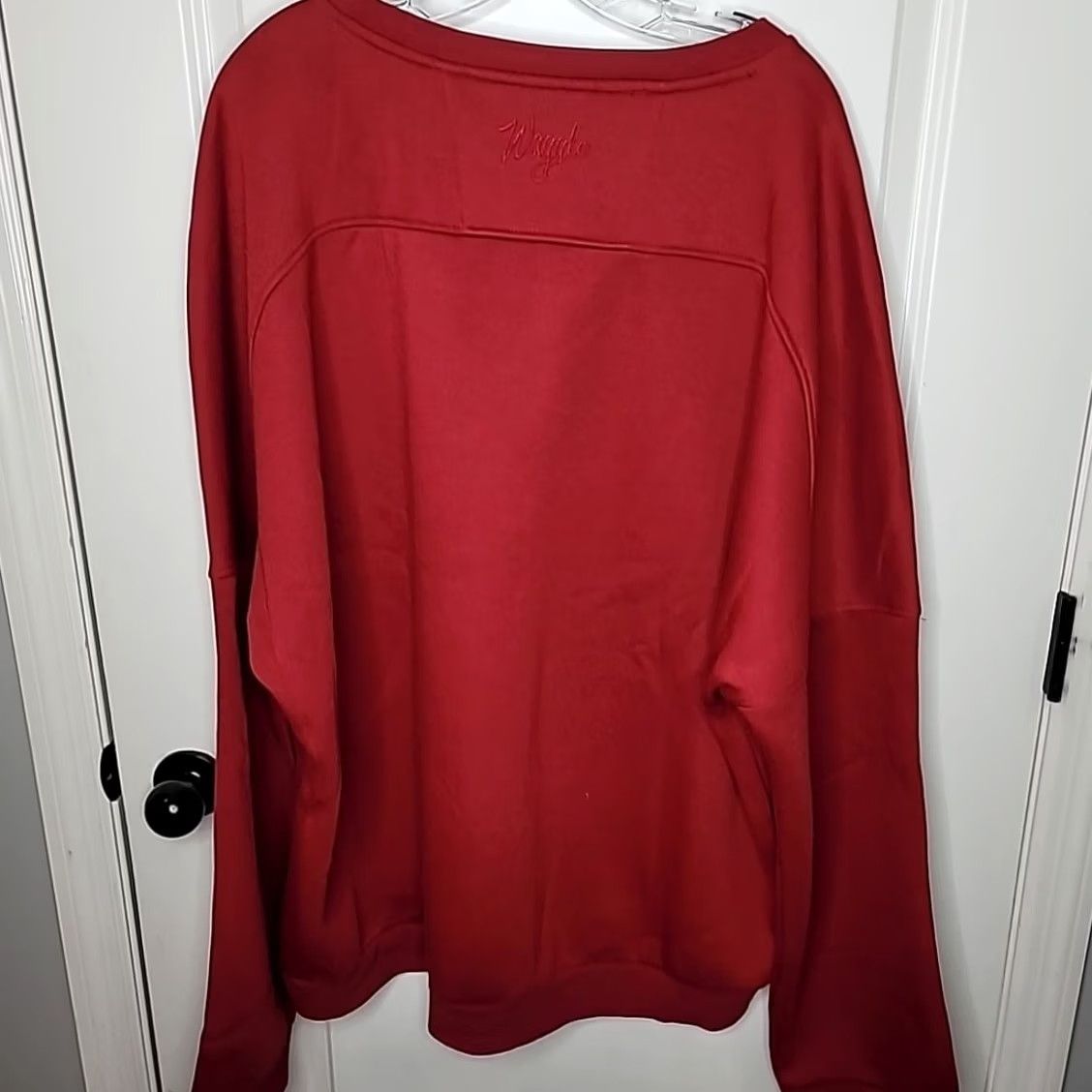 Vintage Waggle Red Hazards & Drop Zones Golfing Crew Sweatshirt Size US XXL / EU 58 / 5 - 7 Thumbnail