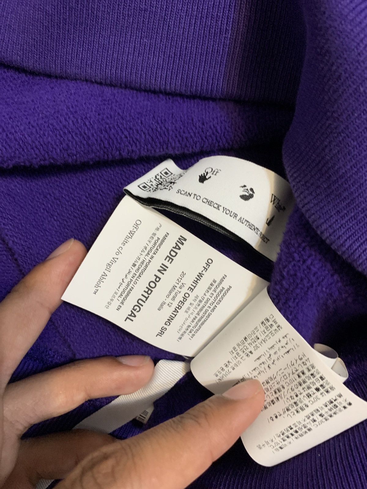 Off-White Off white chito hoodie Size US L / EU 52-54 / 3 - 6 Thumbnail