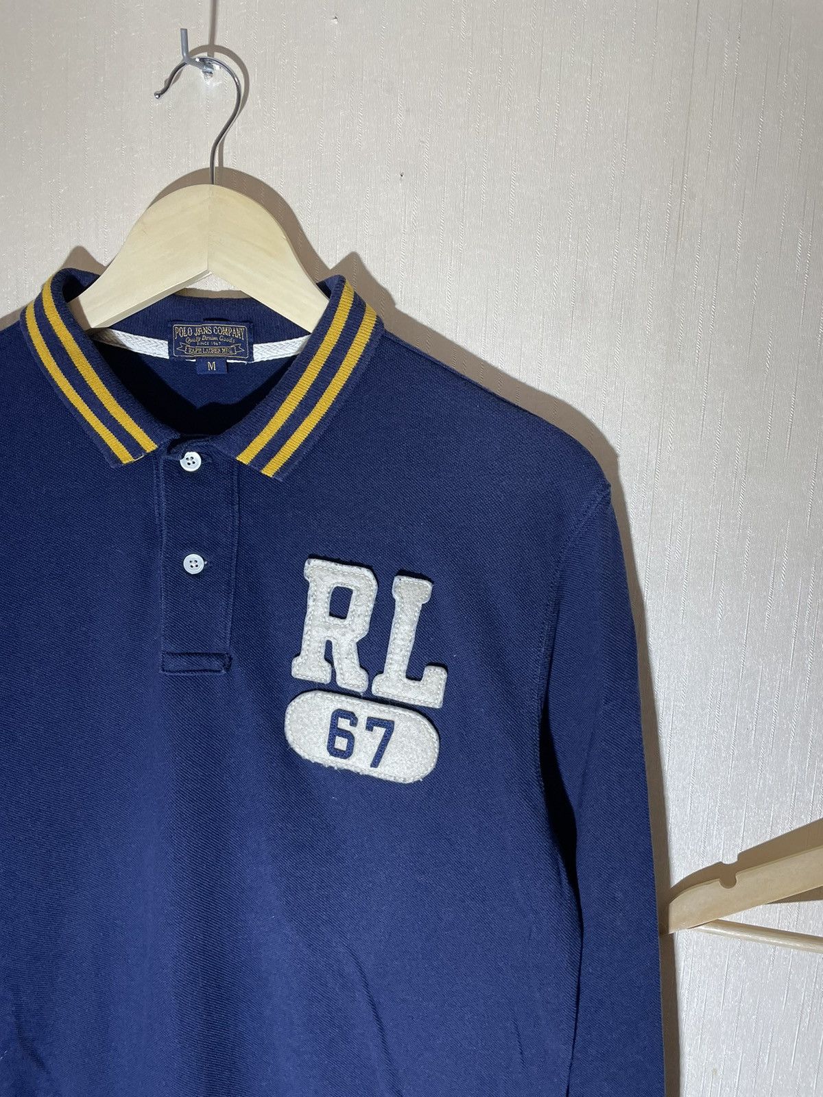 Polo Ralph Lauren × Vintage Polo Ralph Lauren vintage rugby jersey 90s Size US M / EU 48-50 / 2 - 2 Thumbnail