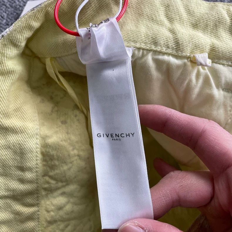 Givenchy Givenchy Painted Denim Pants Size 32 Size US 32 / EU 48 - 6 Thumbnail