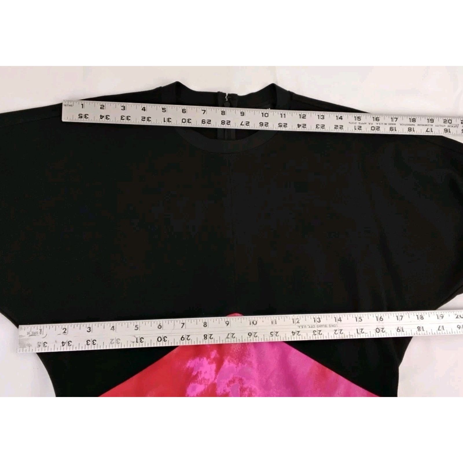 DKNY DKNY Maxi Dress Women's XS Black and Pink Short Sleeve NWT Size XS / US 0-2 / IT 36-38 - 15 Thumbnail