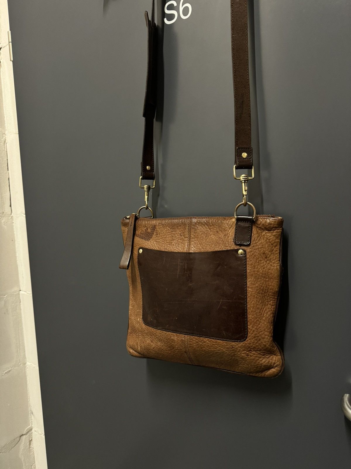 Massimo Dutti Massimo Dutti vintage leather bag real leather rare 90s 00s Size ONE SIZE - 8 Thumbnail