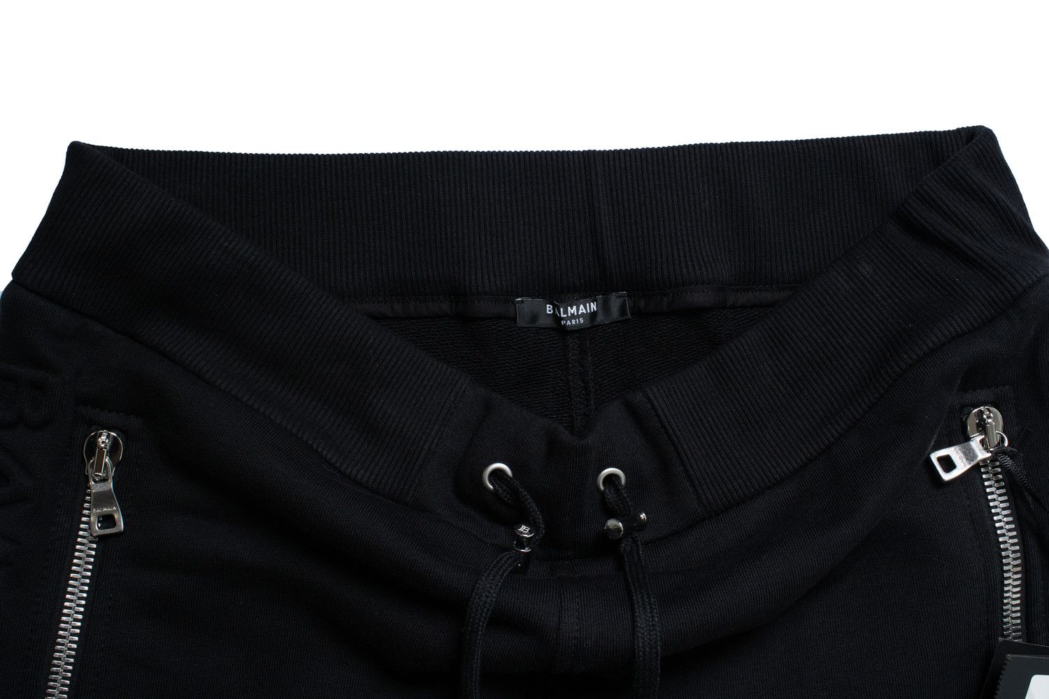 Balmain Balmain, black joggers with embossed logo Size US 30 / EU 46 - 7 Thumbnail