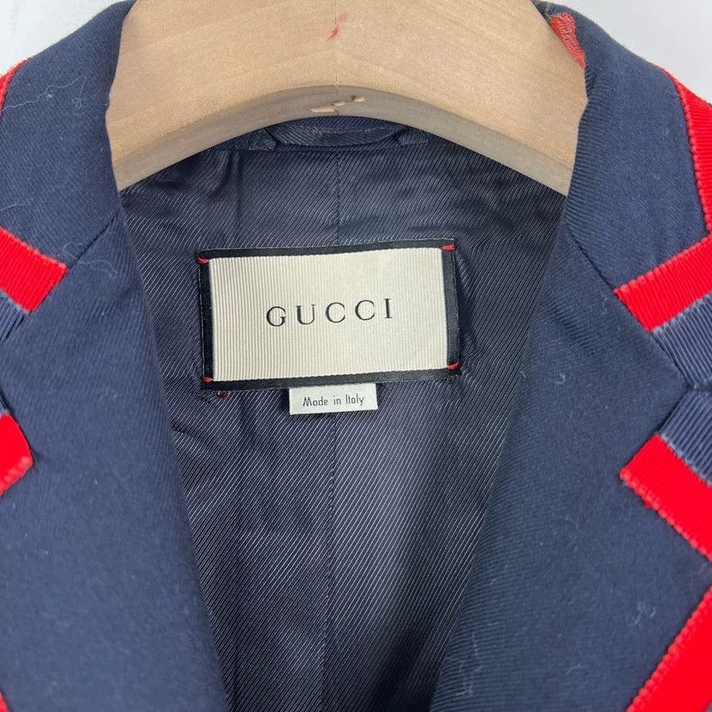 Gucci Gucci Floral Embroidered Suit Jacket-2506 Size US XL / EU 56 / 4 - 2 Thumbnail