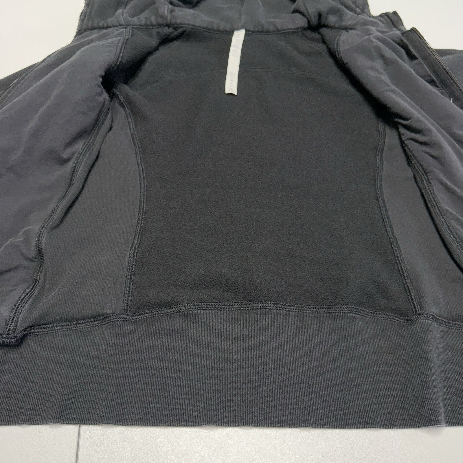 Lululemon Lululemon Hoodie Sweatshirt Womens Size 8 Faded Black Full Z Size M / US 6-8 / IT 42-44 - 9 Thumbnail