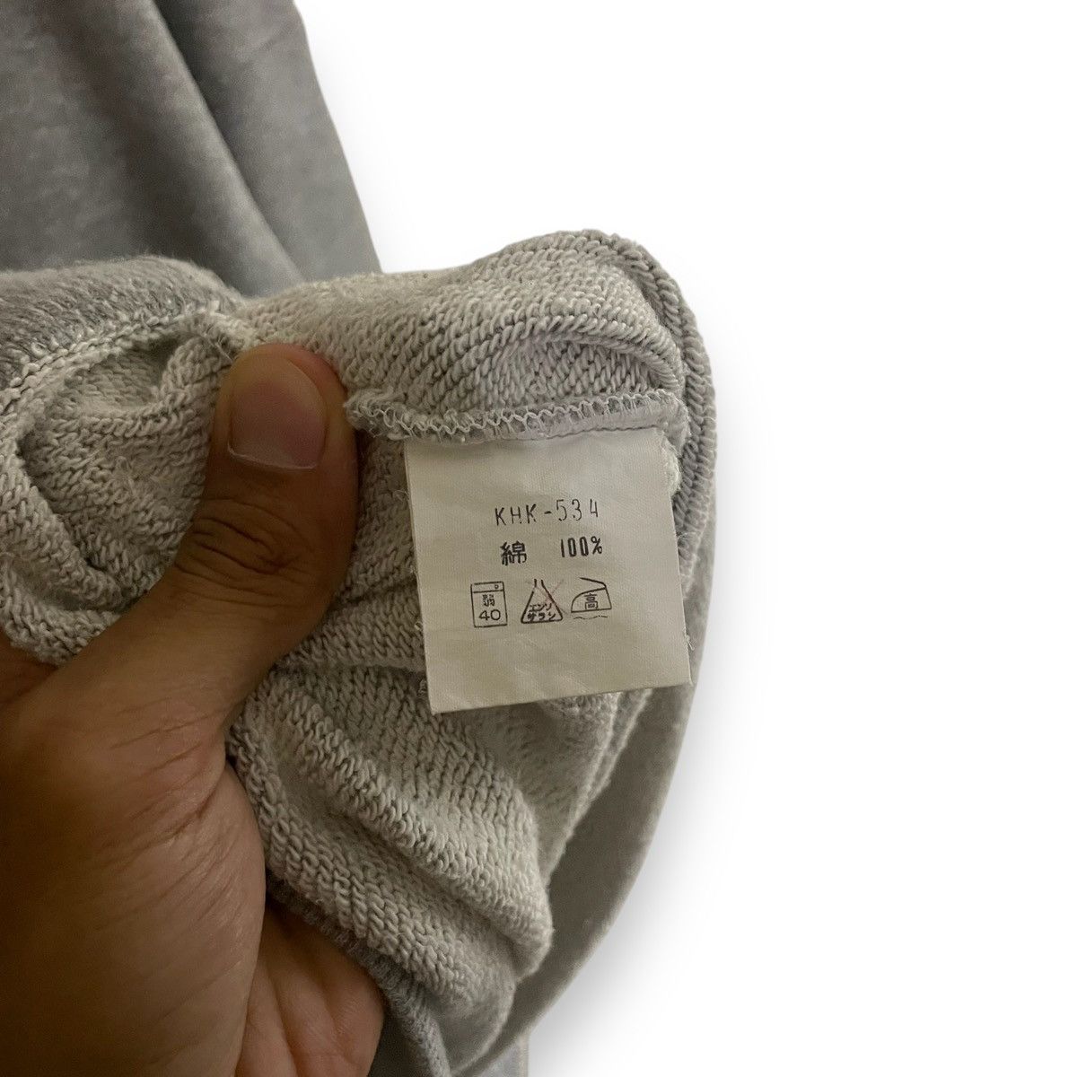 Japanese Brand ORIGINAL KENZO MADE IN JAPAN GREY SWEATSHIRT Size US L / EU 52-54 / 3 - 7 Thumbnail
